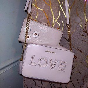 Michael Kors Collection: Ginny LOVE LETTER shoulder bag